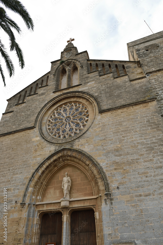 Sant Jaume Kirche in Alcudia , Mallorca
