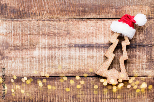 Christmas wooden backgrounds.