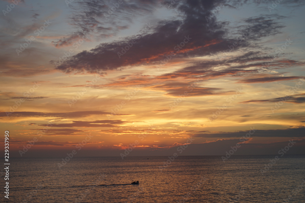Fototapeta premium sunset in Corniglia