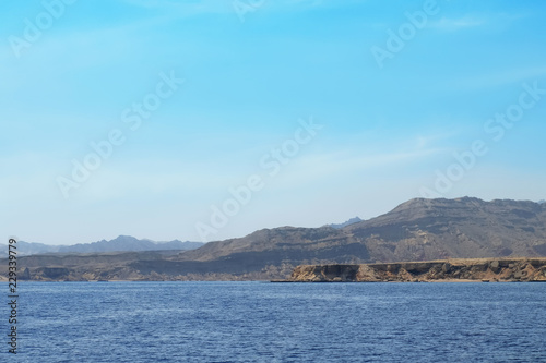 Beautiful landscape with sea and mountains © Pixel-Shot