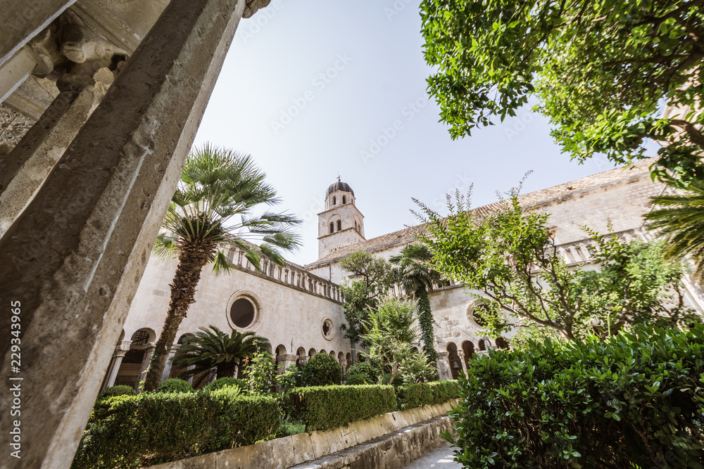  walking through the city of Dubrovnik