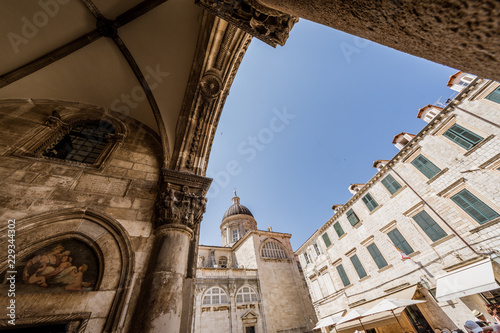  walking through the city of Dubrovnik photo