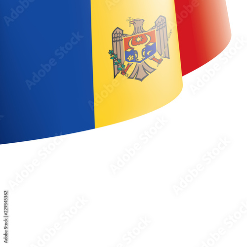 Free Download Moldova flag, vector illustration on a white background - GFXLoad