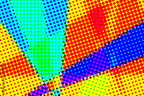 Abstract halftone artistic background