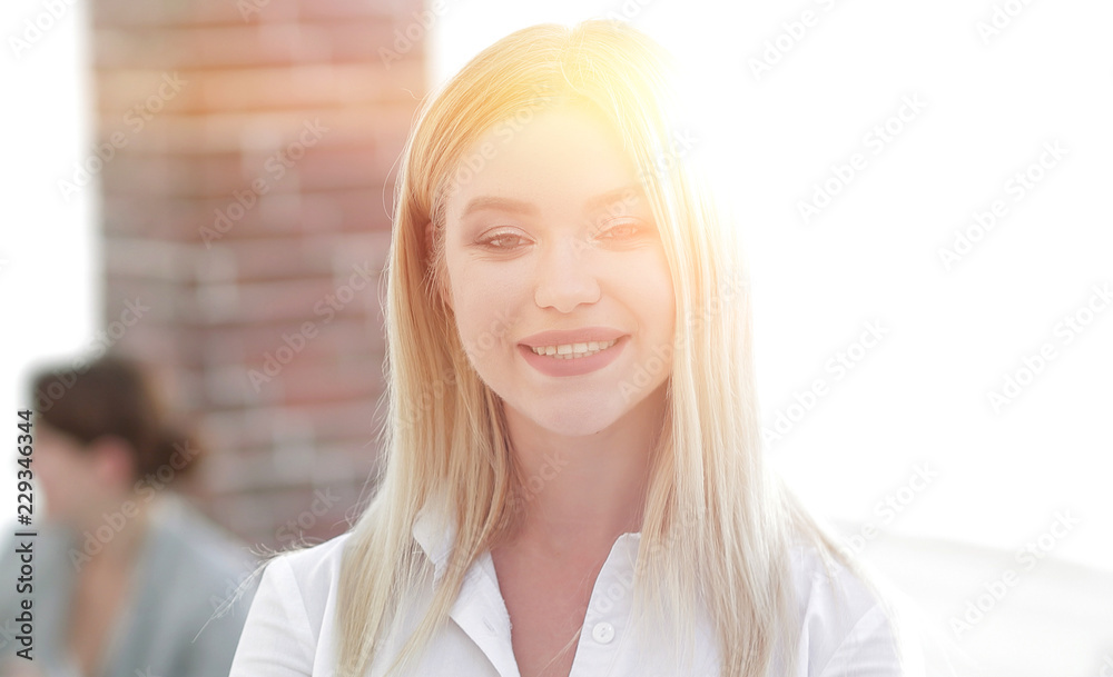 portrait of young business woman portrait of young business woman