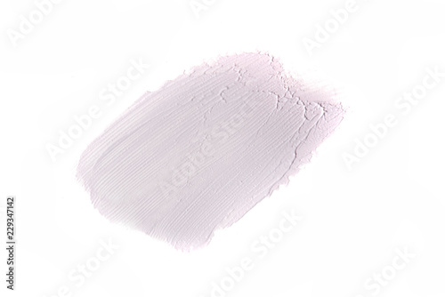 Brightening makeup base paint on background photo