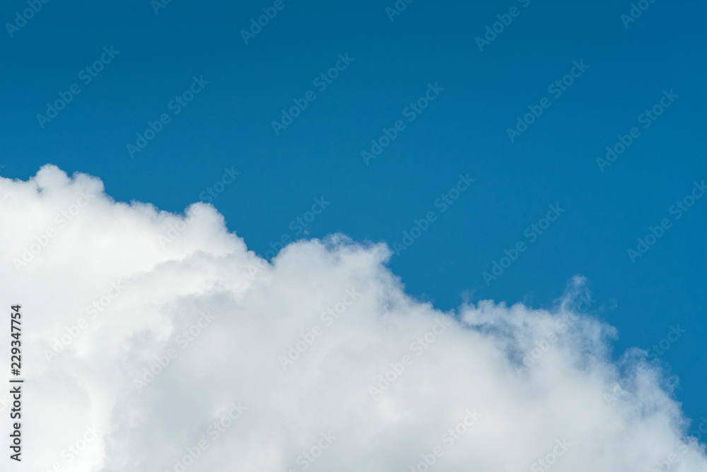 Clouds and beautiful sky in winter Clouds and beautiful sky in winter
