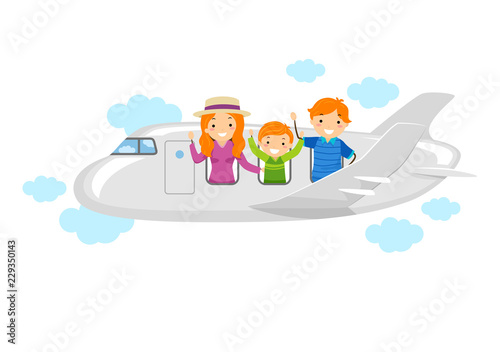 Stickman Family Travel Plan...