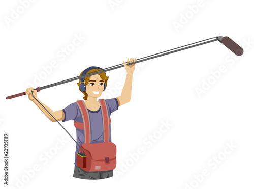Teen Boy Film Audio Man Ill...