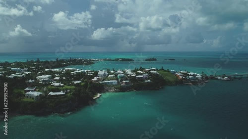 Aerial of Bermuda photo