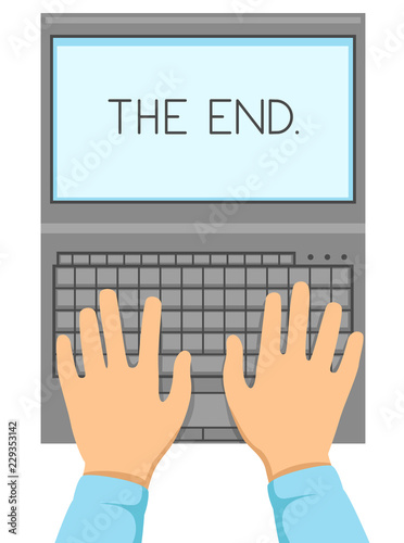Hand Laptop Creative Writin...
