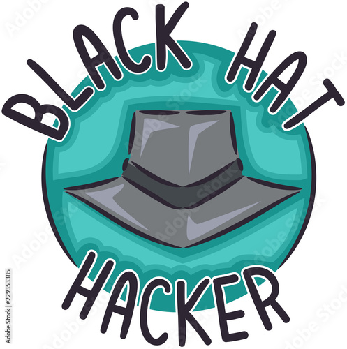 Black Hat Hacker Illustration