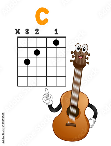 Mascot Guitar Teach Basic C...
