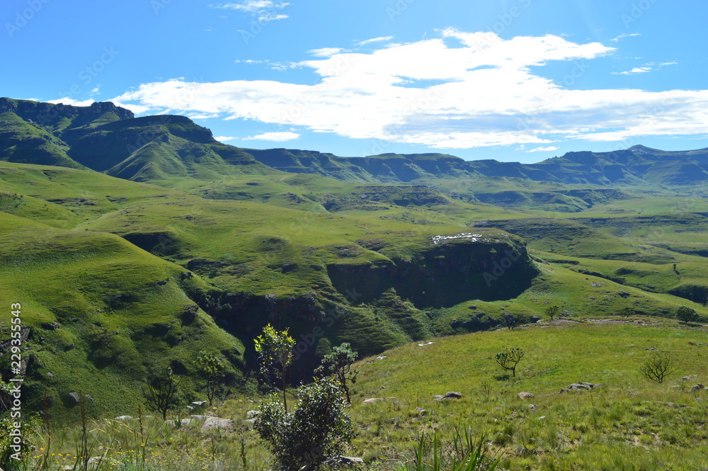 Sani Pass to Lesotho, South Africa