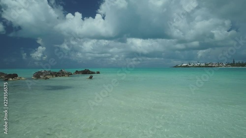 Aerial of Bermuda photo