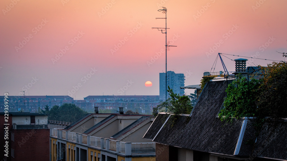 Alba a Milano