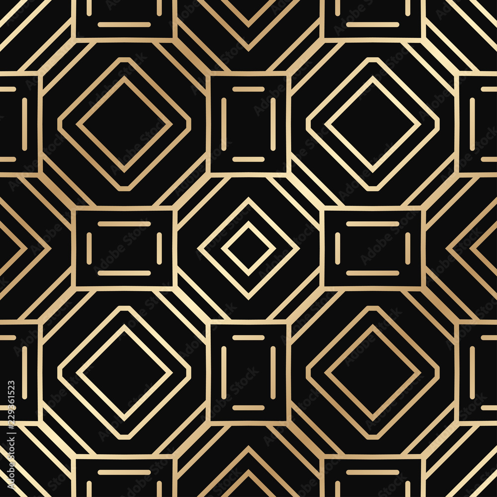 Obraz premium Art Deco seamless pattern
