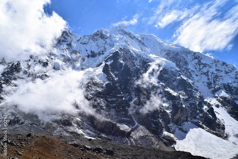 Snowy Mountain Peak Snowy Mountain Peak