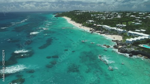 Aerial of Bermuda photo