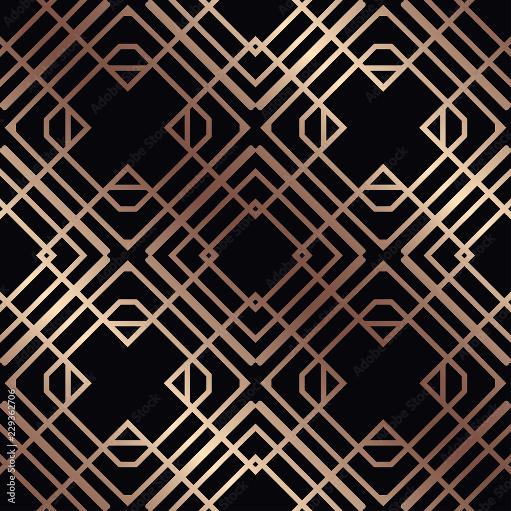 Fototapeta premium Art Deco seamless pattern