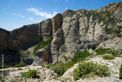 Rocky hills in Spain