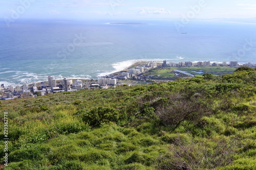 Fotografie Robben Island in der Tafelbucht vor Kapstadt in Südafrika