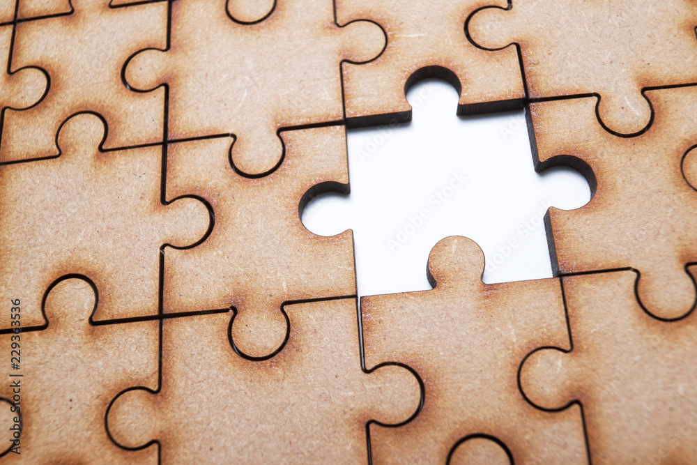 Puzzle close up Puzzle close up