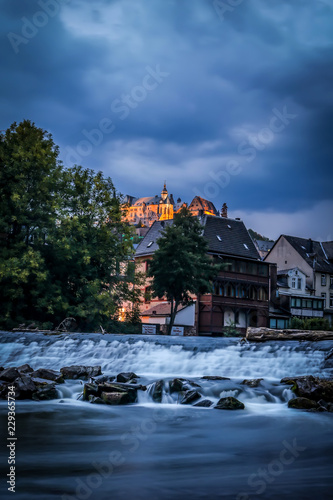 Marburger Schloss an der Lahn