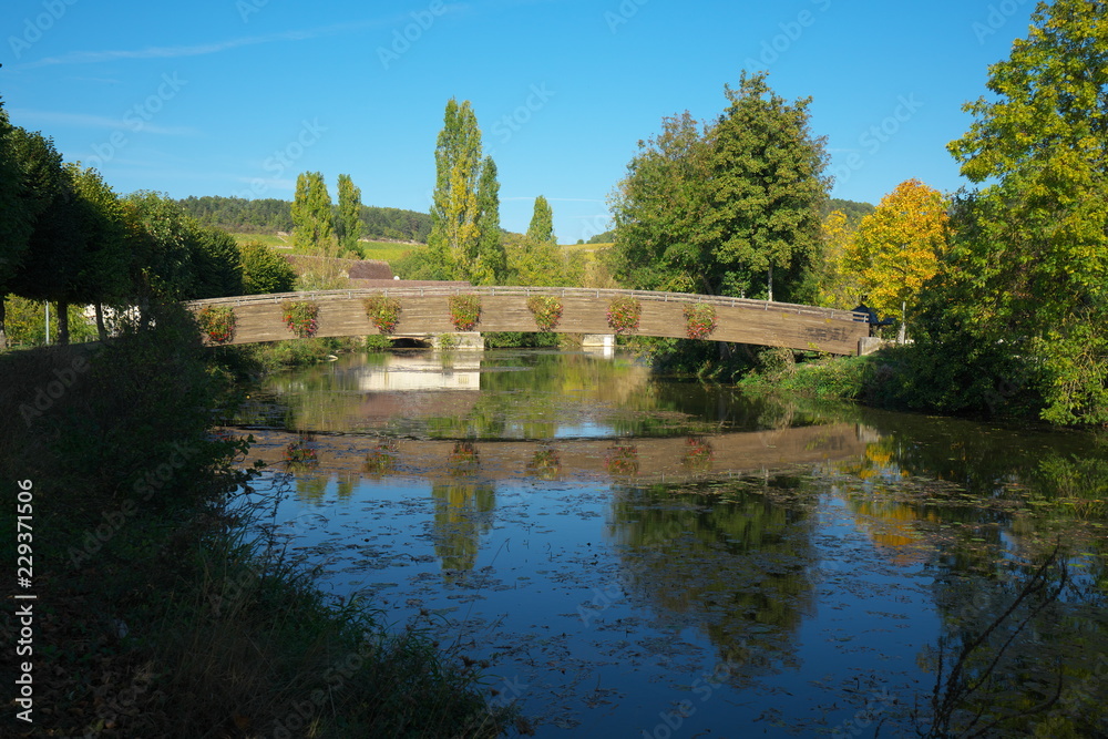 Chablis,France-October 16, 2018: Golden Gate of Burgundy, village of Chablis in Bourgogne region, famous for white wine Chablis,France-October 16, 2018: Golden Gate of Burgundy, village of Chablis in Bourgogne region, famous for white wine