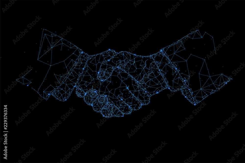 Obraz premium Businessman handshake, best deal