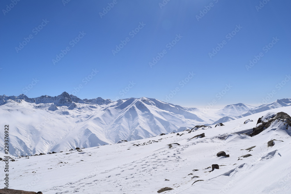 Snow covered Himalayas Snow covered Himalayas