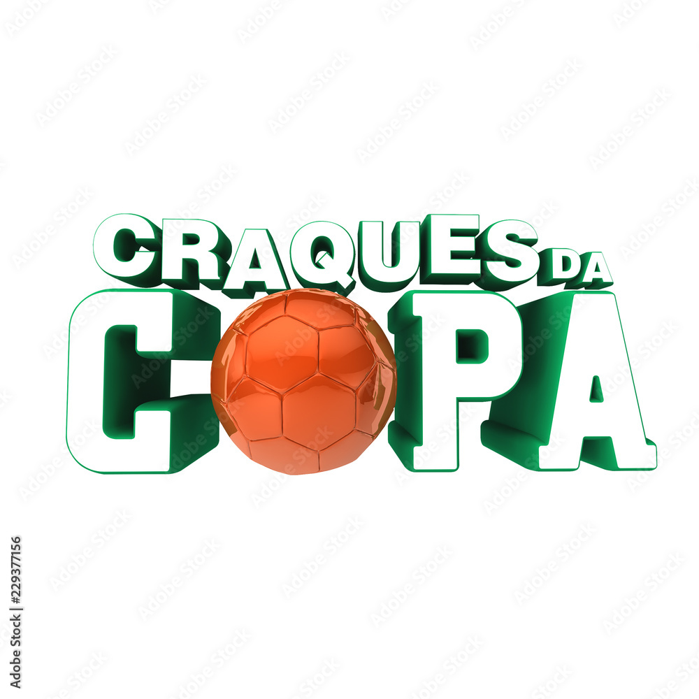 World Cup soccer picture green with white and promotional ball World Cup soccer picture green with white and promotional ball