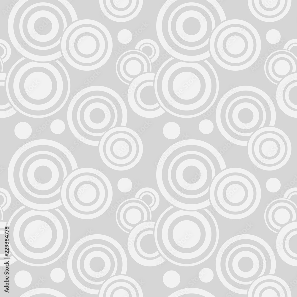 Geometric seamless pattern. Circles Geometric seamless pattern. Circles