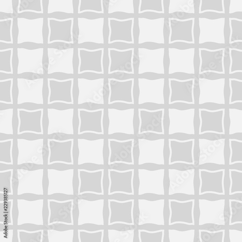 Geometric seamless pattern. Square with uneven edges