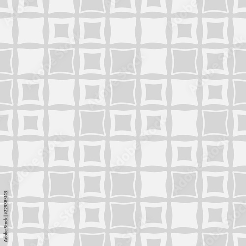 Geometric seamless pattern. Square with uneven edges