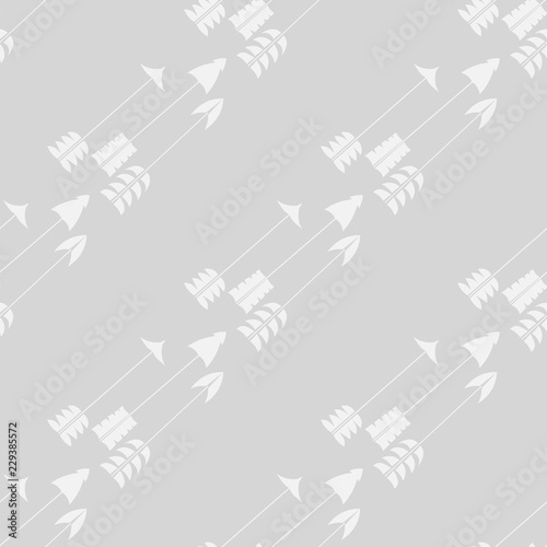 seamless pattern with flying arrows
