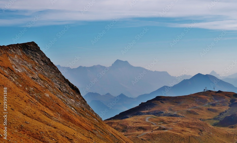 Berglandschaft, Pizolgebiet, Ostschweiz