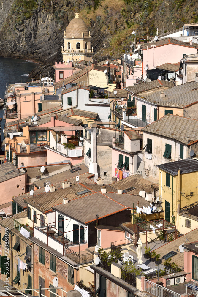 The roofs of Vernazza - Liguria - Italy