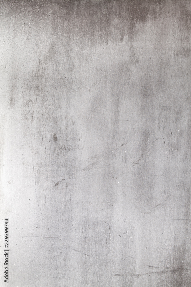 Naklejka premium Scratched steel background or texture