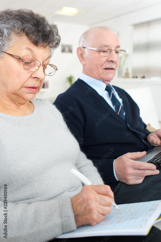 old couple relaxing old couple relaxing