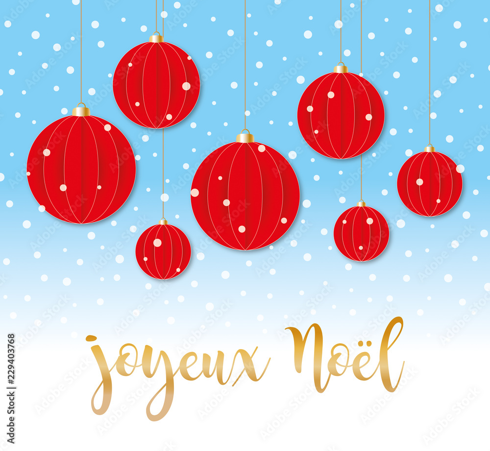 Joyeux Noël-Boules de papier Origami-2