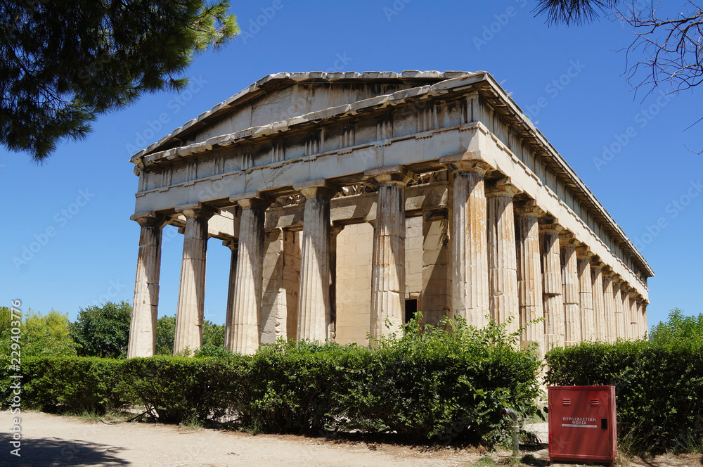 Griechenland, Tempel des Hephaistos, Athen 