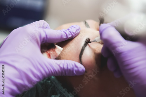 Macro permanent make up treatment