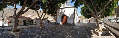 Fataga - Gran Canaria - Kirchplatz