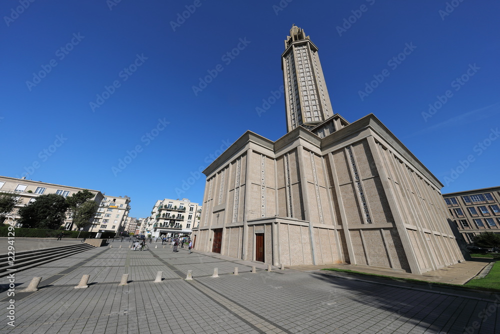Obraz premium Eglise Saint Joseph, Le Havre
