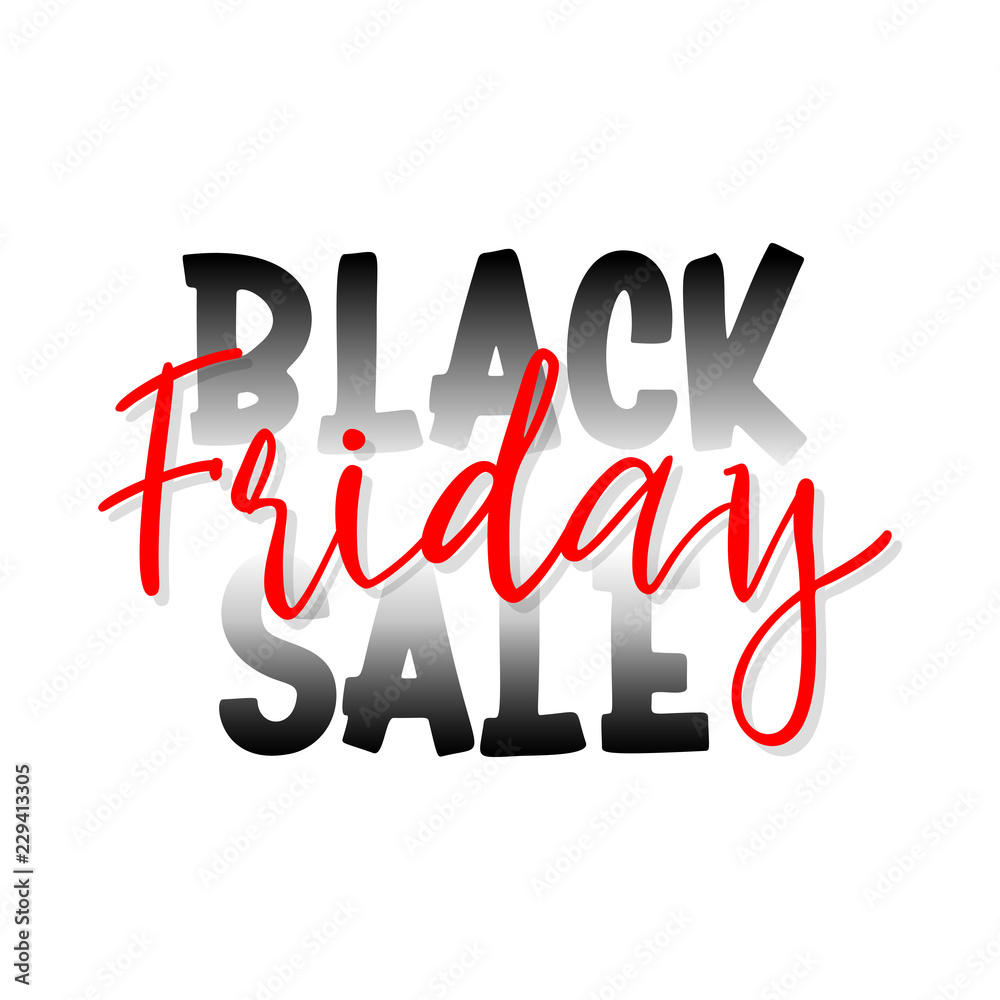 Black Friday. Calligraphic handmade lettering . Advertising Poster design. Sale Discount banners, labels, prints posters, web presentation. Vector illustration. Black Friday. Calligraphic handmade lettering . Advertising Poster design. Sale Discount banners, labels, prints posters, web presentation. Vector illustration.