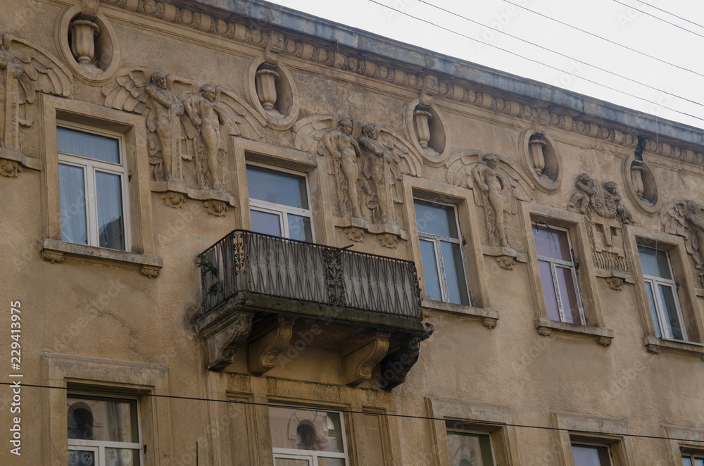 Obraz premium Historical Buildings in Lviv