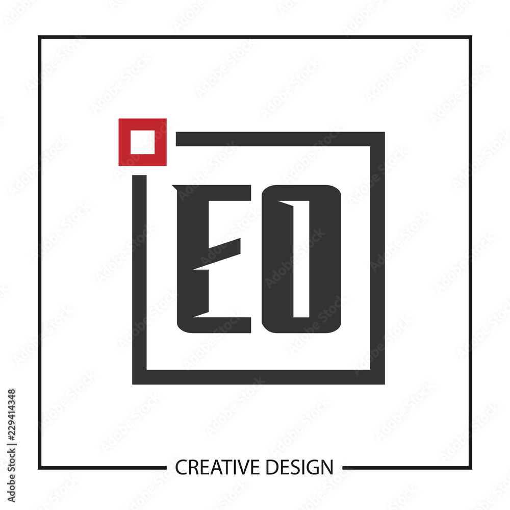 Initial Letter EO Logo Template Design Initial Letter EO Logo Template Design