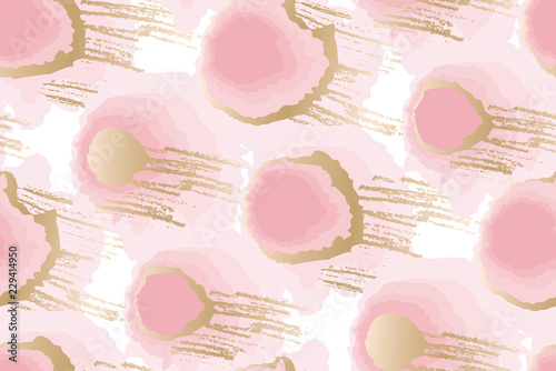 Abstract pastel color flora...