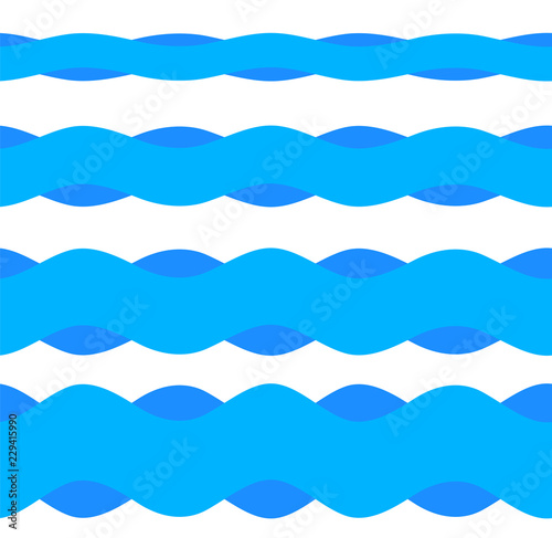 design element ribbon blue water sea background03